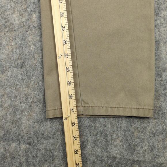 Billabong Pants Mens 33 Tan Classic Chino Straight Fit Casual Polyester Blend - Picture 5 of 10